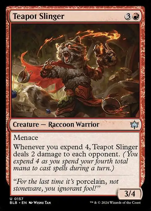 mtg bloomburrow red cards Hearthborn Battler [Bloomburrow] Bloomburrow (BLB) #319 Illustrated by Serena Malyon Magic Magic The Gathering Bloomburrow Single