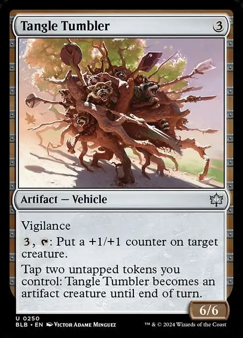 MtG Bloomburrow Uncommon Tangle Tumbler #250