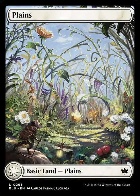 MtG Bloomburrow Common Plains #263