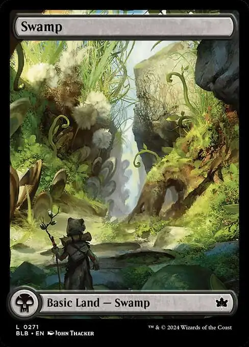 MtG Bloomburrow Common Swamp #271