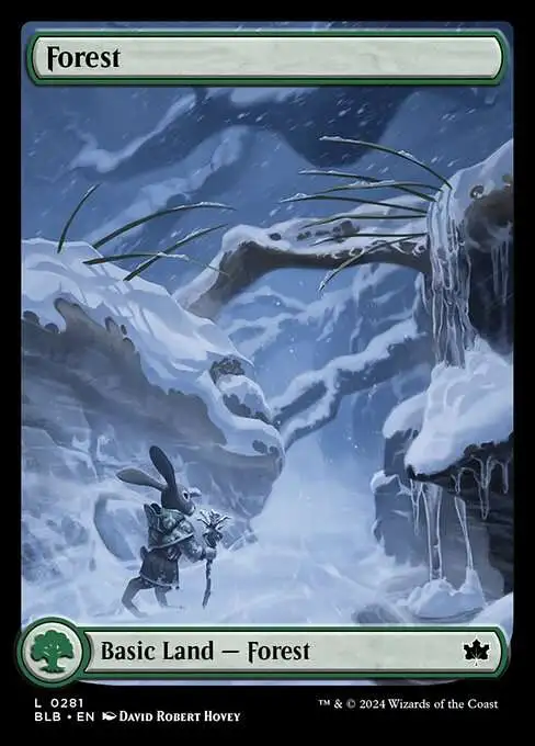 MtG Bloomburrow Common Forest #281