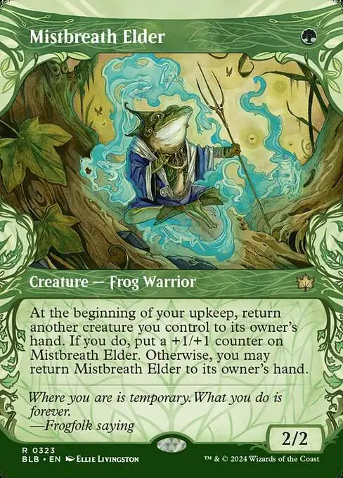 Magic The Gathering Bloomburrow Single Card Rare Mistbreath