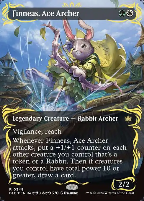 Magic The Gathering Bloomburrow Single Card Rare Finneas