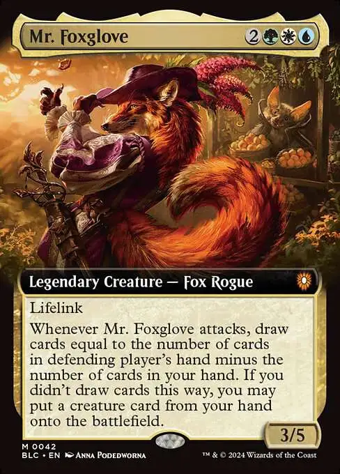 Magic The Gathering Bloomburrow Commander Single Card Mythic Rare