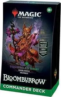 MtG Bloomburrow Squirreled Away Commander Deck