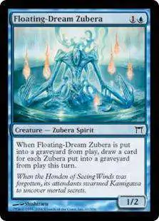 MtG Champions of Kamigawa Common Floating-Dream Zubera #61