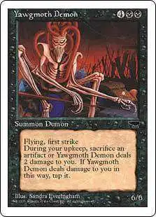 MtG Chronicles Rare Yawgmoth Demon