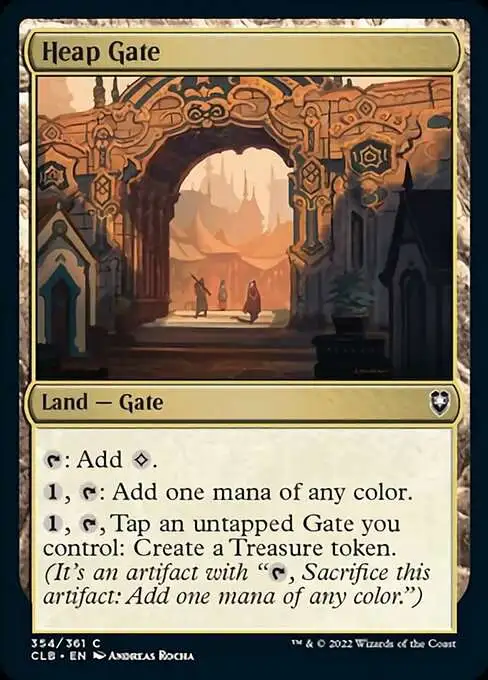 Heap Gate (354) - Commander Legends: Battle for Baldur's Gate - Near Mint