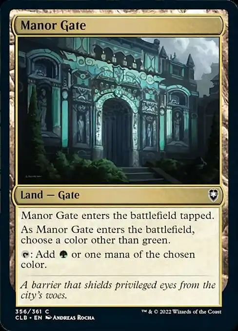 mtg gate card Amazon.com: Elite Commander Gates Deck - Sultai - Green Blue Black - EDH -  Nine-Fingers Keene - 100 Card - Custom Magic The Gathering Deck main image 1