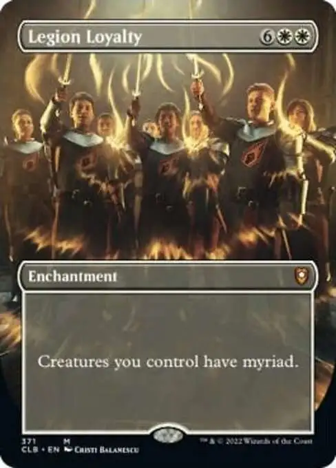 Magic The Gathering Trading Card Game Commander Legends Dungeons Dragons  Battle For Baldurs Gate Single Card Mythic Rare Legion Loyalty 371  Alternate Art Borderless - ToyWiz