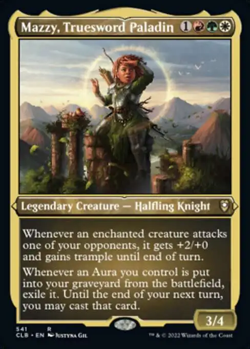 Magic The Gathering Trading Card Game Commander Legends Dungeons Dragons Battle For Baldurs Gate Single Card Rare Mazzy, Truesword Paladin 541 Etched Foil - ToyWiz Magic The Gathering Trading Card Game Commander Legends Dungeons Dragons Battle For Baldurs Gate Single Card Rare Mazzy, Truesword Paladin 541 Etched Foil - ToyWiz