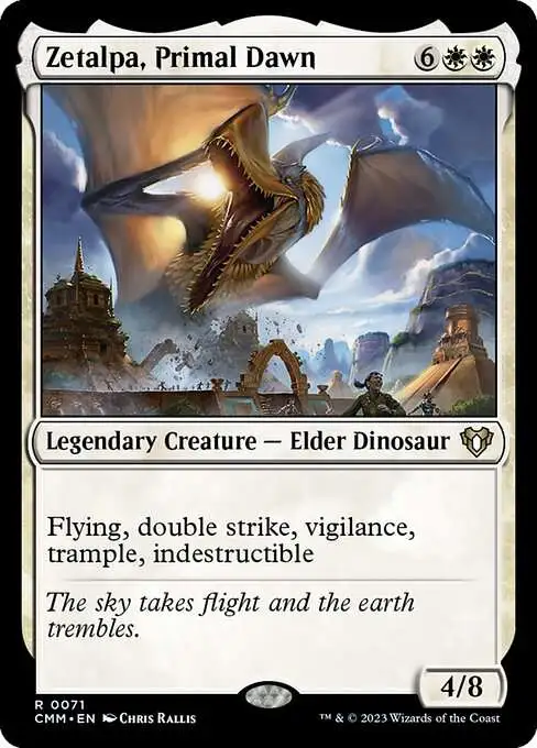 MtG Commander Masters Rare Zetalpa, Primal Dawn #71