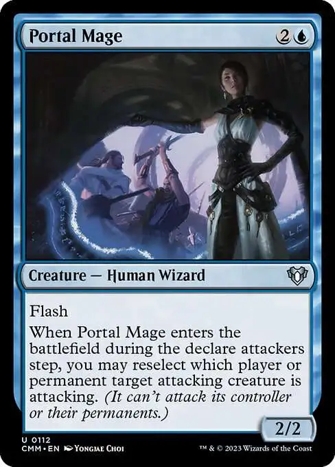 MtG Commander Masters Uncommon Portal Mage #112