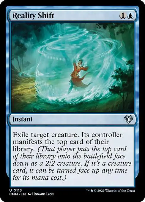 MtG Commander Masters Uncommon Reality Shift #113