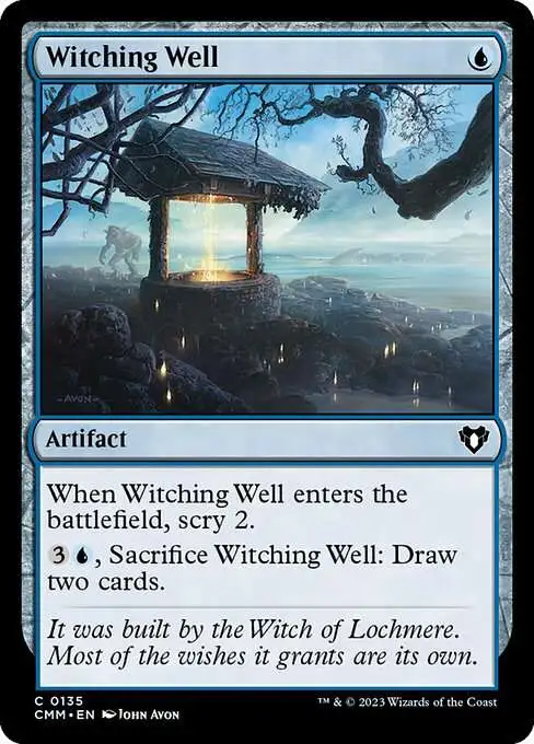 MtG Commander Masters Common Witching Well #135
