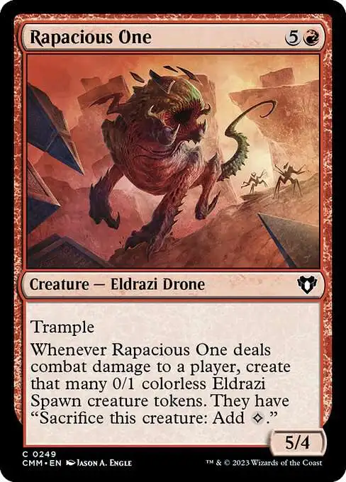 MtG Commander Masters Common Rapacious One #249