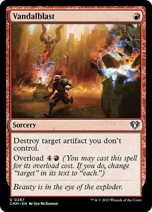MtG Commander Masters Uncommon Vandalblast #267