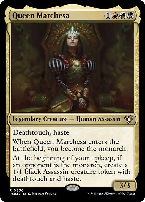 Magic The Gathering Commander Masters Single Card Rare Queen Marchesa ...
