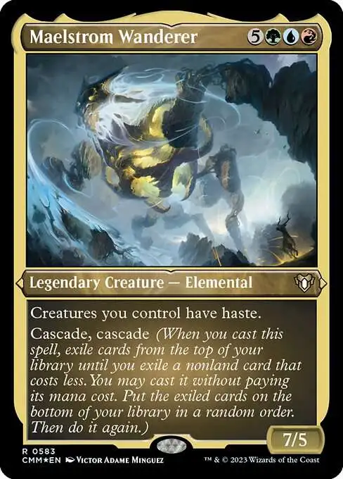 Magic The Gathering Commander Masters Single Card Rare Maelstrom