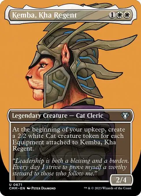 MtG Commander Masters Uncommon Kemba, Kha Regent #671 [Profile]