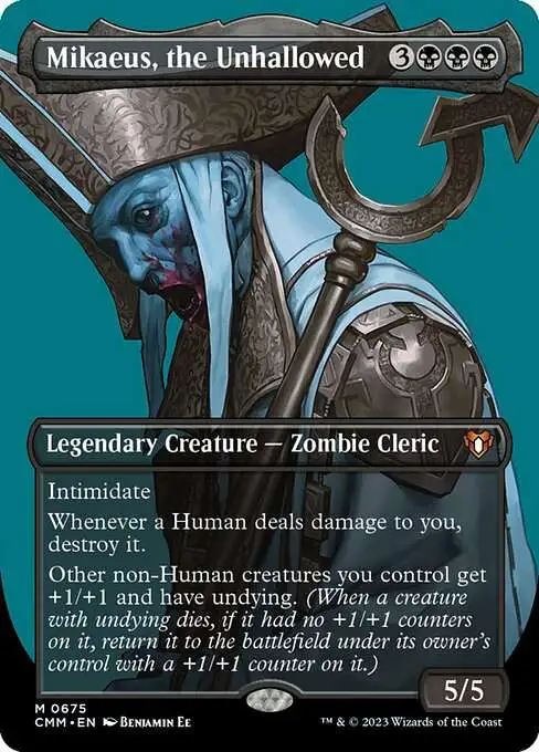 Magic The Gathering Commander Masters Single Card Mythic Rare Mikaeus, the  Unhallowed 675 Profile - ToyWiz