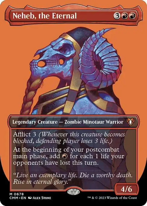 Magic The Gathering Commander Masters Single Card Mythic Rare Neheb, the  Eternal 678 Profile - ToyWiz