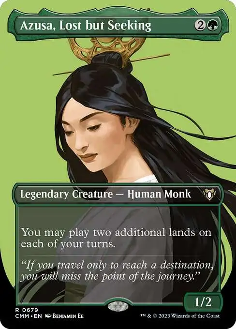MtG Commander Masters Rare Azusa, Lost but Seeking #679 [Profile]