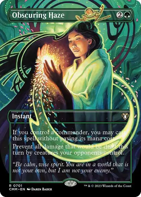 mtg commander masters card prices is a fantastic Magic: The Gathering set that's impossible to recommend due to its exhausting, extortionate price The conclusion of Magics greatest battle is upon us Obscuring Haze | Commander Masters
