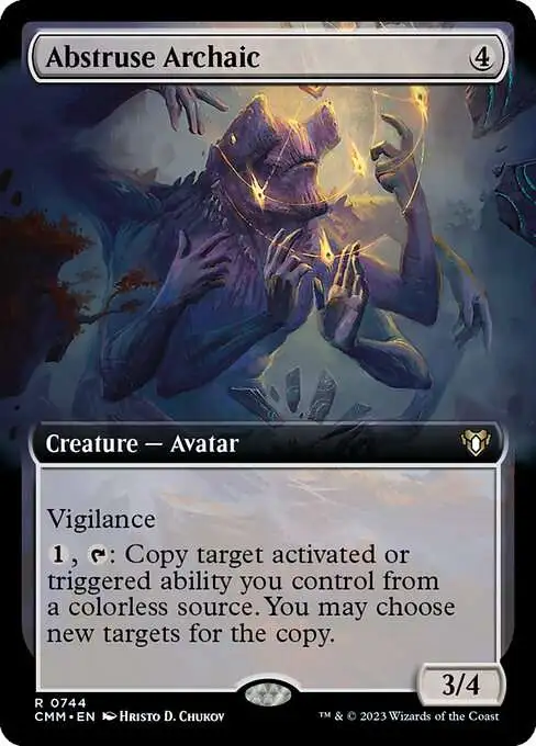 Magic The Gathering Commander Masters Single Card Rare Abstruse