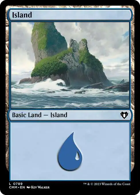MtG Commander Masters Common Island #789