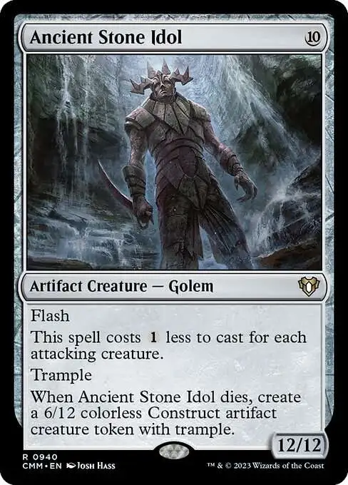 MtG Commander Masters Rare Ancient Stone Idol #940