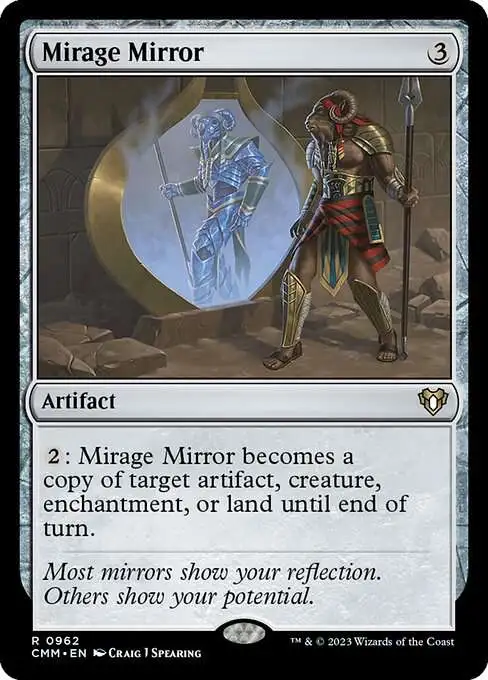 Magic The Gathering Commander Masters Single Card Rare Mirage Mirror 962 -  ToyWiz