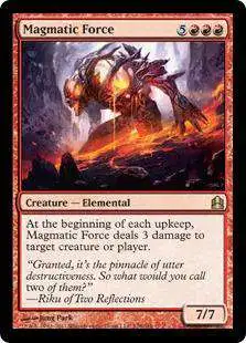 MtG Commander Rare Magmatic Force #128