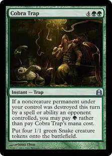 MtG Commander Uncommon Cobra Trap #146