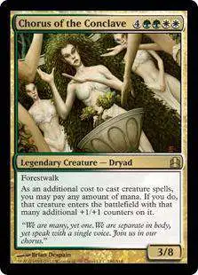 MtG Commander Rare Chorus of the Conclave #189