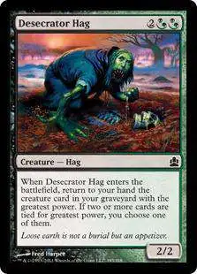 MtG Commander Common Desecrator Hag #193