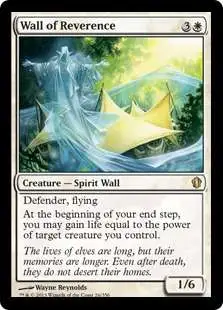 MtG Commander 2013 Rare Wall of Reverence #26