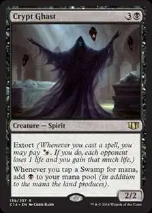 MtG Commander 2014 Rare Crypt Ghast #139