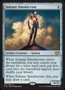 MtG Commander 2014 Rare Solemn Simulacrum #271