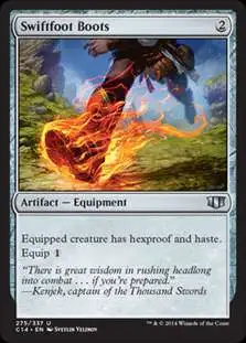 MtG Commander 2014 Uncommon Swiftfoot Boots #275