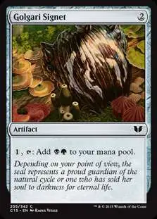 MtG Commander 2015 Common Golgari Signet #255