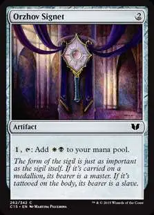 MtG Commander 2015 Common Orzhov Signet #262