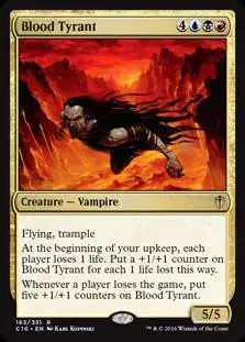 MtG Commander 2016 Rare Blood Tyrant #183