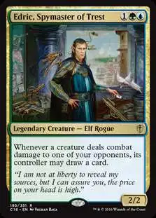 MtG Commander 2016 Rare Edric, Spymaster of Trest #195