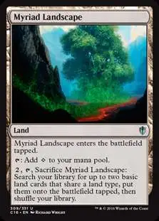 MtG Commander 2016 Uncommon Myriad Landscape #309