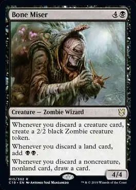 MtG Commander 2019 Rare Bone Miser #15