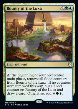 Magic The Gathering Commander 2019 Single Card Rare Bounty of the Luxa 189  - ToyWiz