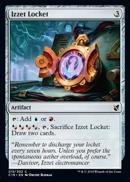 MtG Commander 2019 Common Izzet Locket #215