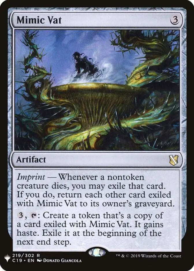 MtG the list Rare Mimic Vat #219