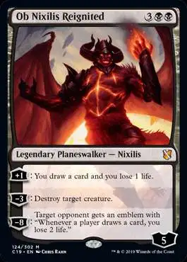 MtG Commander 2019 Mythic Rare Ob Nixilis Reignited #124